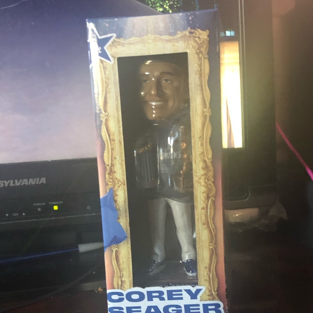 Corey seager MVP bobblehead